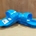 Almohaza plástico púas ZALDI, color azul - Imagen 1