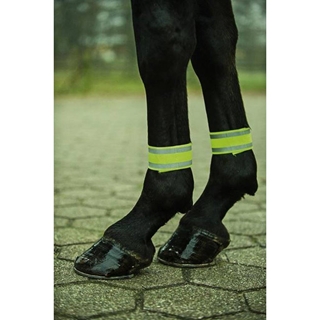 Bandas reflectantes HKM Sports Equipment para caballo y jinete (unidad) - Imagen 1
