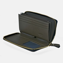 Billetero monedero "EL CABALLO" grande color verde agua - Imagen 2