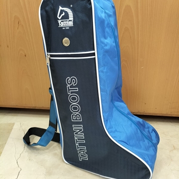 Bolsa para botas TATTINI azul marino/azul turquesa - Imagen 2