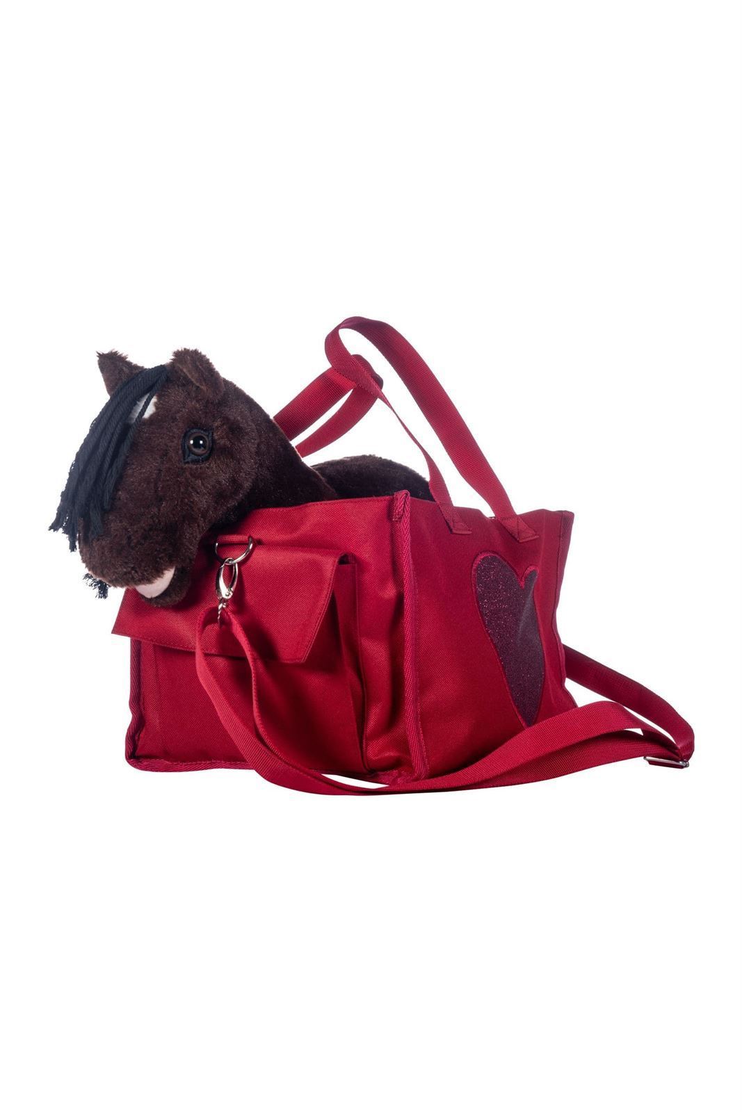 Bolsa transporte Cuddle pony HKM Sports Equipment color rosa fucsia - Imagen 6