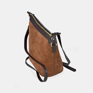 Bolso "EL CABALLO" bandolera serraje color cuero - Imagen 2