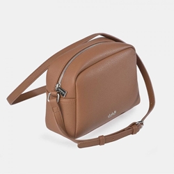 Bolso "EL CABALLO" bandolera símil piel color cuero - Imagen 1