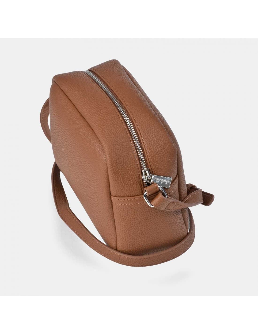 Bolso "EL CABALLO" bandolera símil piel color cuero - Imagen 2