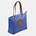 Bolso "EL CABALLO" tote 2 asas color azul royal - Imagen 2