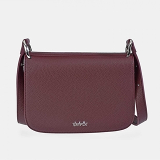 Bolso "EL CABALLO" un asa hombro regulable símil piel color burdeos - Imagen 1