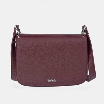 Bolso "EL CABALLO" un asa hombro regulable símil piel color burdeos - Imagen 1
