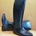 Bota caucho unisex LEXHIS, color negro - Imagen 1