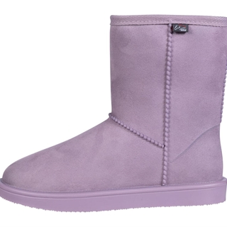 Botas de cuadra HKM Sports Equipment DAVOS impermeables y termoaislantes color malva - Imagen 1