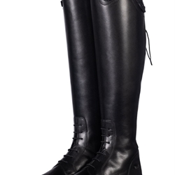 Botas de cuero HKM Sports Equipment Zavira, color negro - Imagen 2