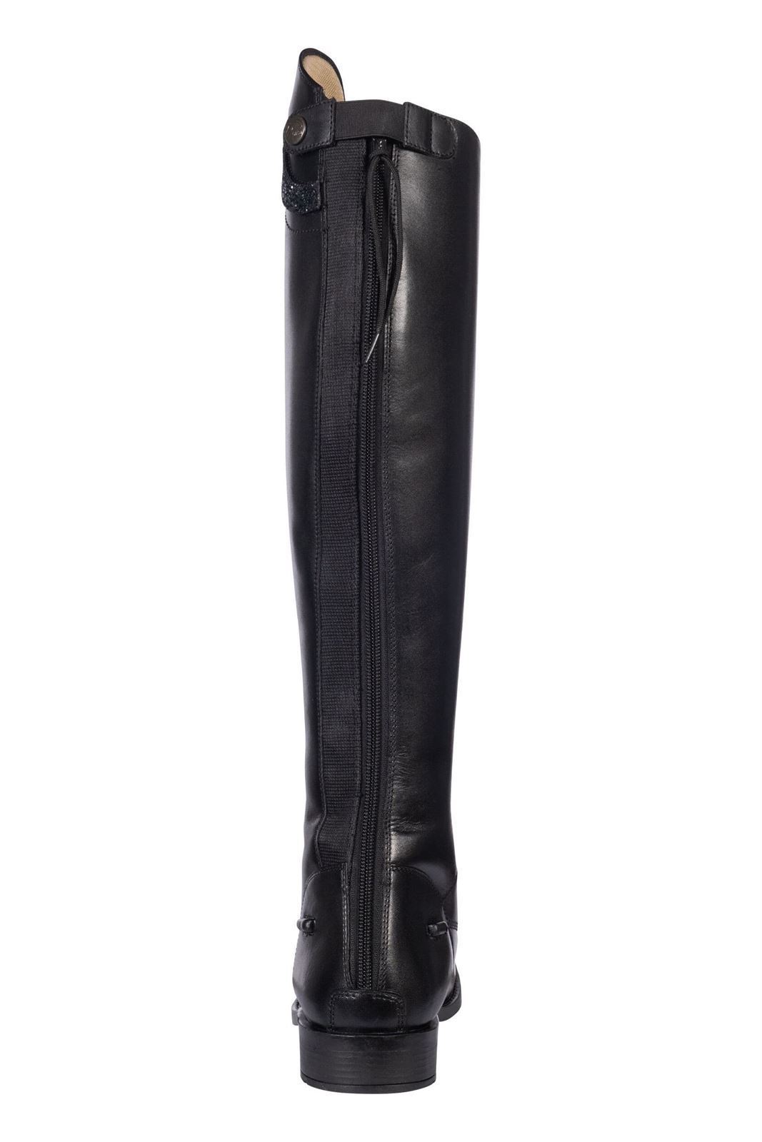 Botas de cuero HKM Sports Equipment Zavira, color negro - Imagen 7