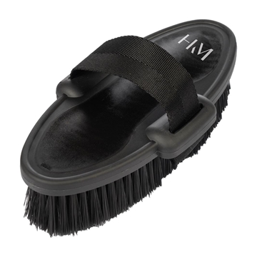 Bruza HKM Sports Equipment Soft color negro - Imagen 1