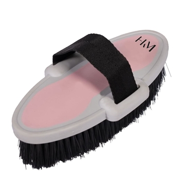 Bruza HKM Sports Equipment Soft color rosa/gris - Imagen 1