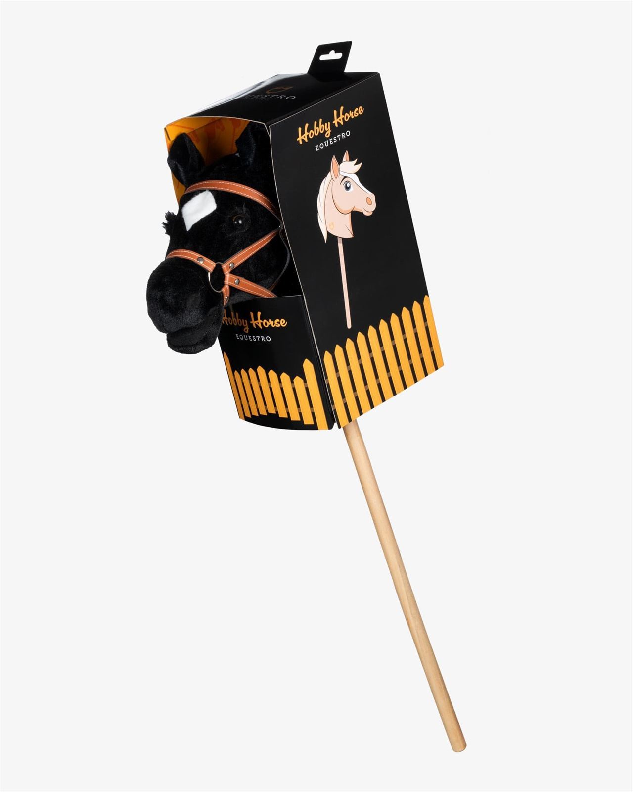 Caballo HOBBY HORSING EQUESTRO color negro - Imagen 7