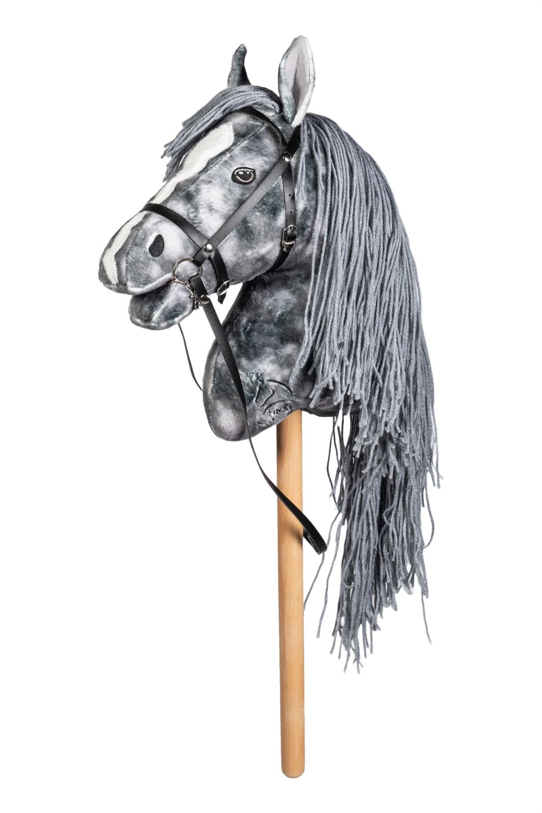 Caballo Hobby Horsing HKM Sports Equipment gris - Imagen 1