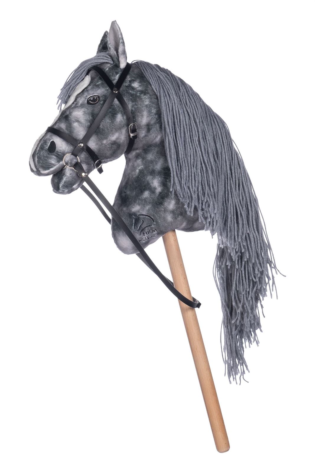 Caballo Hobby Horsing HKM Sports Equipment gris - Imagen 2