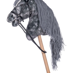 Caballo Hobby Horsing HKM Sports Equipment gris - Imagen 2