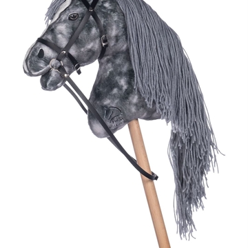 Caballo Hobby Horsing HKM Sports Equipment gris - Imagen 2
