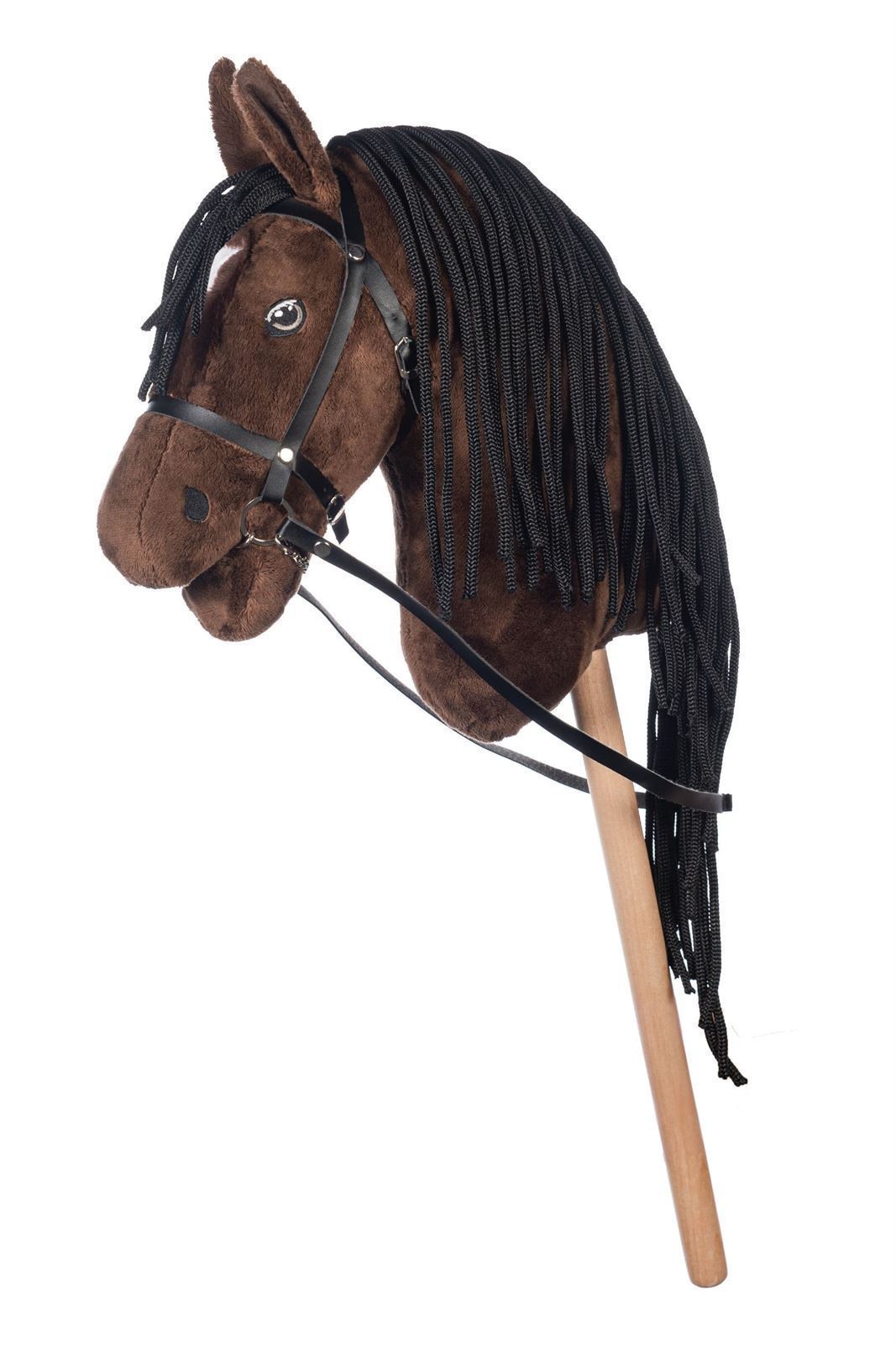 Caballo Hobby Horsing HKM Sports Equipment marrón oscuro - Imagen 1