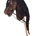 Caballo Hobby Horsing HKM Sports Equipment marrón oscuro - Imagen 1