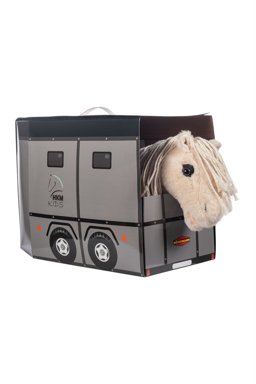 Caballo peluche HKM Sports Equipment Cuddle Pony beige - Imagen 3
