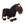 Caballo peluche HKM Sports Equipment Cuddle Pony marrón oscuro - Imagen 1
