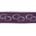 Cabezada cuadra con ramal HKM Sports Equipment Alva color lila oscuro TALLA PONY - Imagen 2