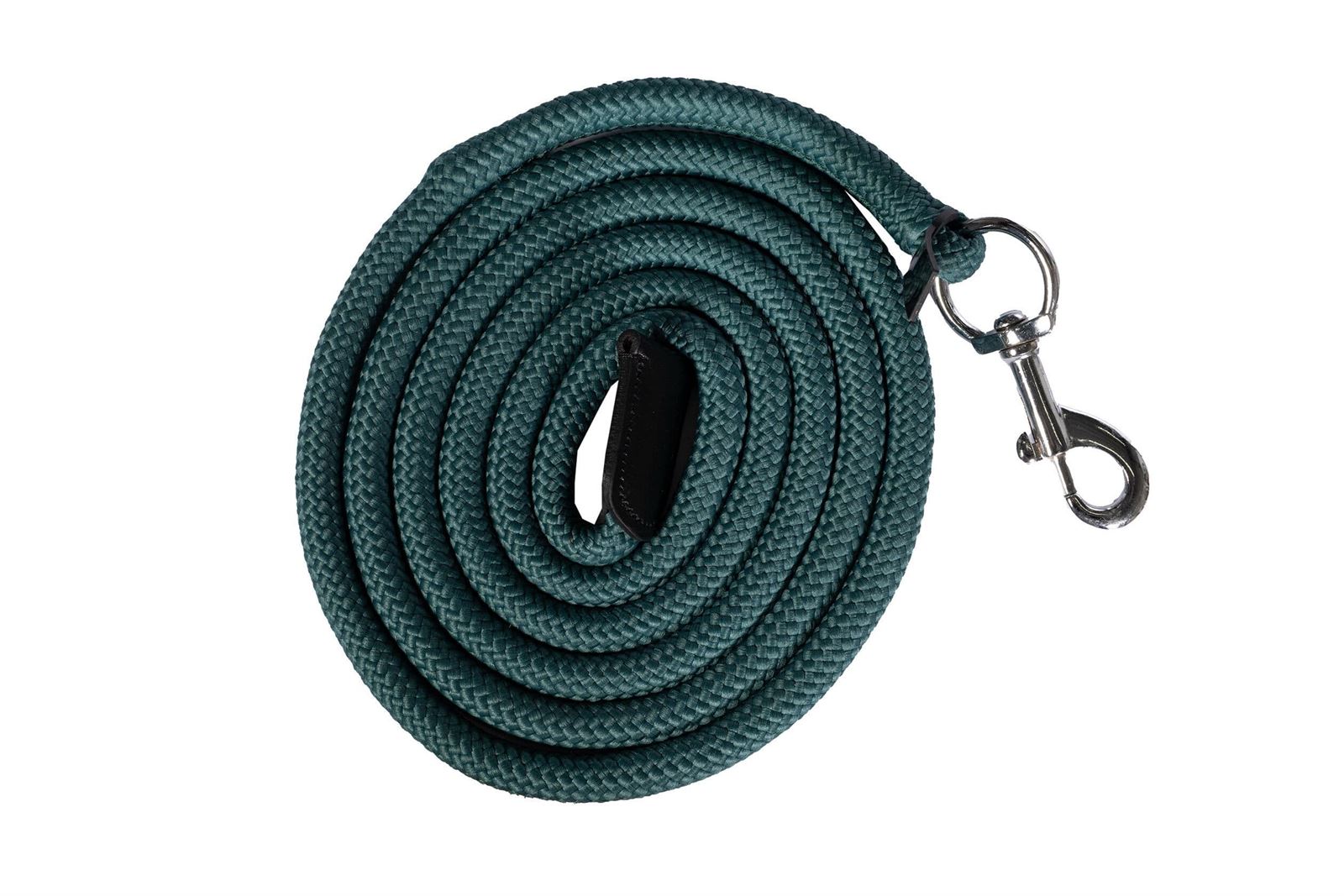 Cabezada cuadra con ramal HKM Sports Equipment Comfort borreguillo color petróleo TALLA COB - Imagen 5