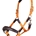 Cabezada cuadra con ramal HKM Sports Equipment  Marrakesh color naranja - Imagen 1