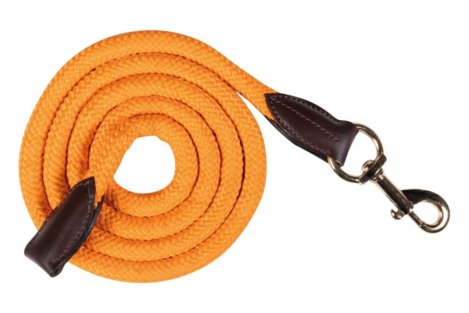 Cabezada cuadra con ramal HKM Sports Equipment  Marrakesh color naranja - Imagen 2