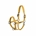 Cabezada cuadra ESKADRON color mostaza logo muserola TALLA COB - Imagen 1