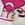 Cabezada cuadra HKM borreguillo, color rosa fucsia, talla COB - Imagen 1