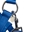 Cabezada cuadra LAURIA GARRELLI Amalfi color azul royal TALLA COB - Imagen 2