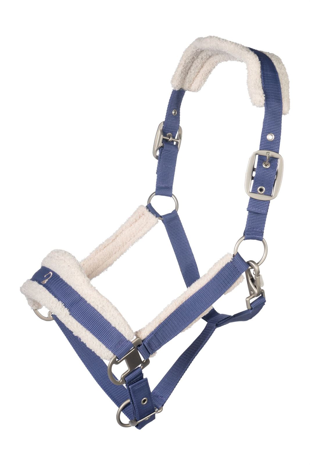 Cabezada cuadra LAURIA GARRELLI Arezzo color azul índigo TALLA COB - Imagen 1