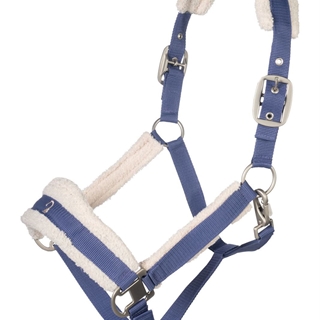 Cabezada cuadra LAURIA GARRELLI Arezzo color azul índigo TALLA COB - Imagen 1