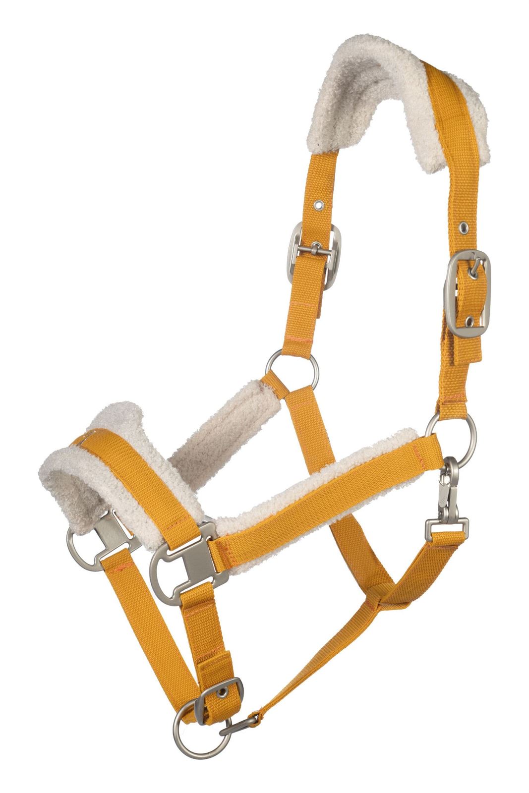 Cabezada cuadra LAURIA GARRELLI Arezzo color mostaza TALLA COB - Imagen 1