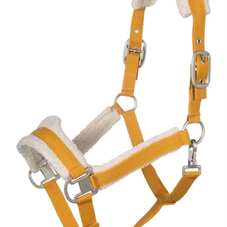 Cabezada cuadra LAURIA GARRELLI Arezzo color mostaza TALLA COB - Imagen 1