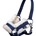 Cabezada cuadra y ramal Hobby Horsing HKM Sports Equipment color azul marino - Imagen 2