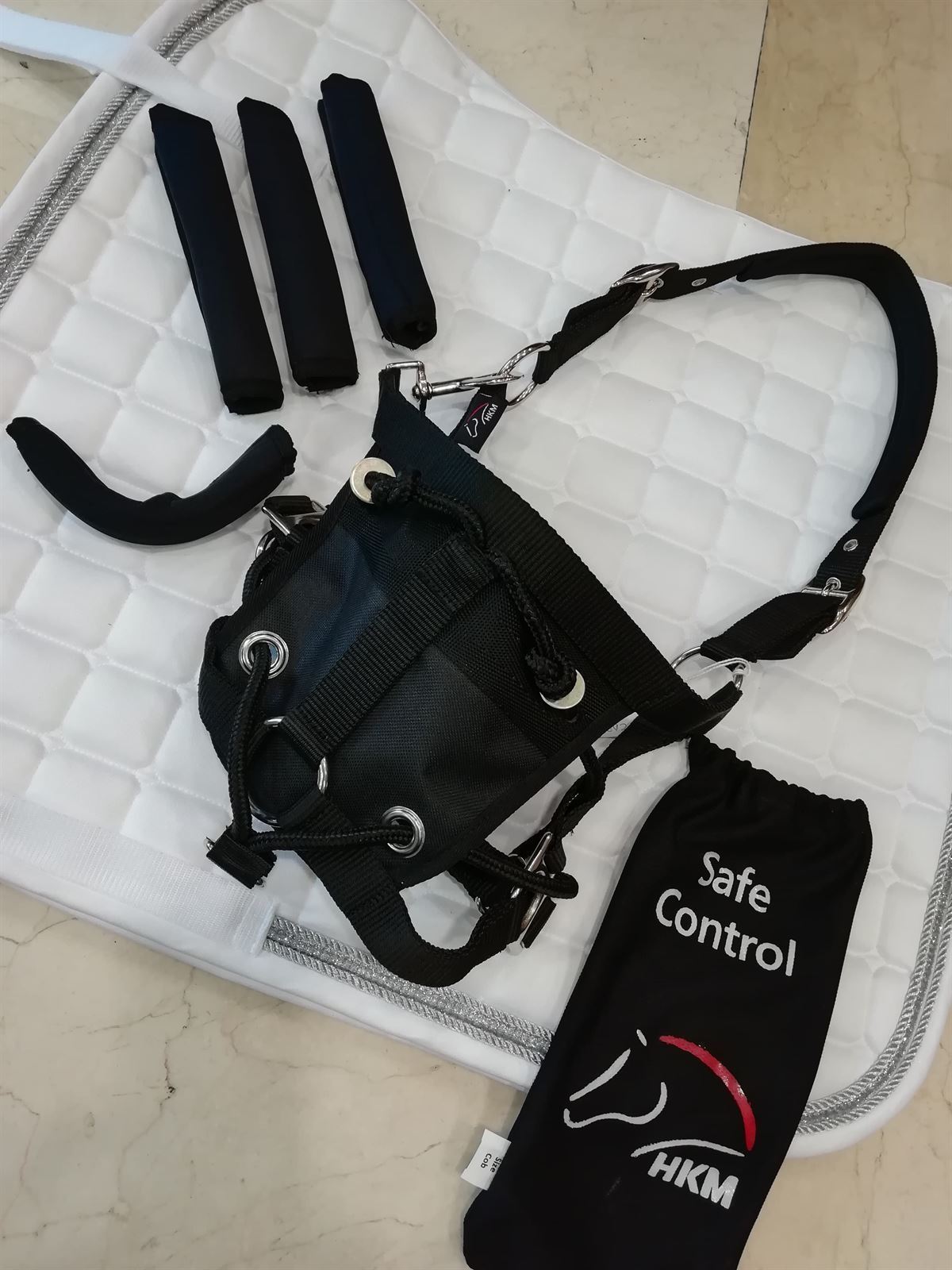 Cabezada HKM Sports Equipment safe control - Imagen 1