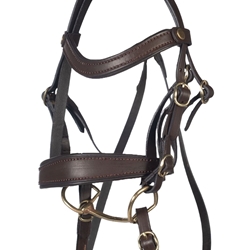 Cabezada montar Hobby Horsing HKM Sports Equipment color marrón - Imagen 1