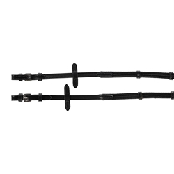 Cabezada montar Hobby Horsing HKM Sports Equipment color negro con frontalera cristales - Imagen 2