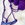 Cabezada nudos LEXHIS lila, talla única - Imagen 1