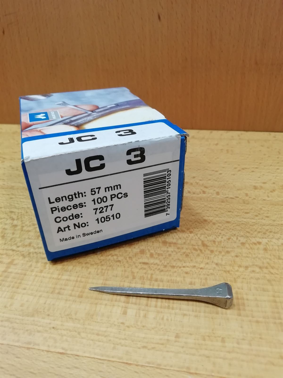 Caja clavos MUSTAD JC 3 (100 unidades) - Imagen 2