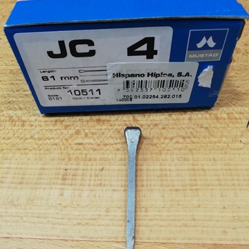 Caja clavos MUSTAD JC 4 (100 unidades) - Imagen 1