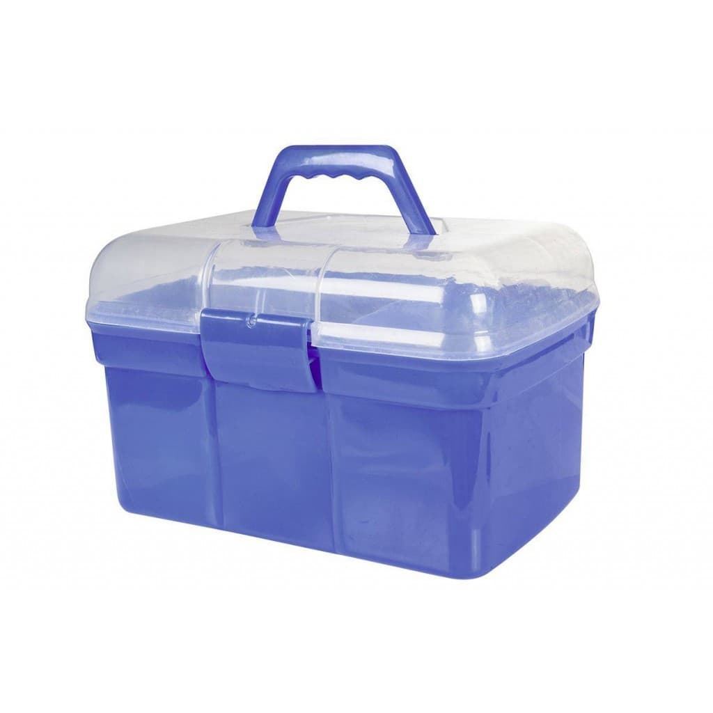 Caja útiles de limpieza HKM Sports Equipment, color azulón - Imagen 3