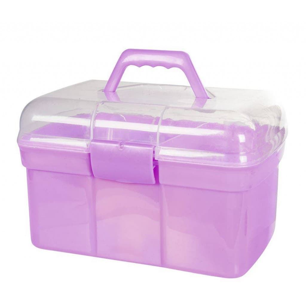 Caja útiles de limpieza HKM Sports Equipment, color rosa - Imagen 3