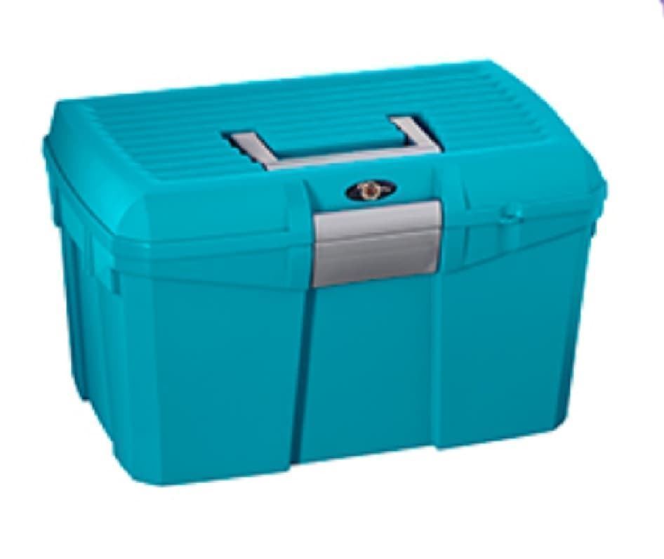 Caja útiles limpieza azul turquesa - Imagen 3