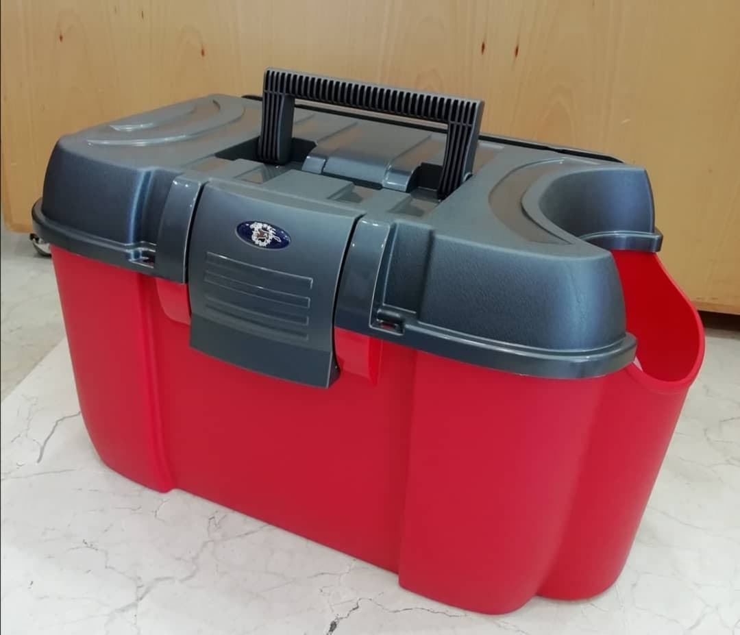 Caja útiles limpieza LEXHIS koala color rojo - Imagen 1