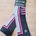 Calcetines ARIAT finos ARIATTEK SLIMLINE color gris/rosa neón TALLA 36,5-42 (par) - Imagen 1