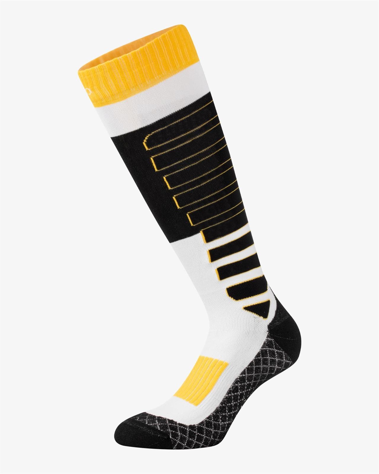 Calcetines EQUESTRO Carbon color negro/amarillo /blanco TALLA 39-42 - Imagen 2
